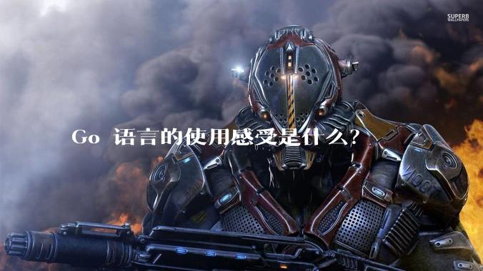 Go 语言的使用感受是什么？